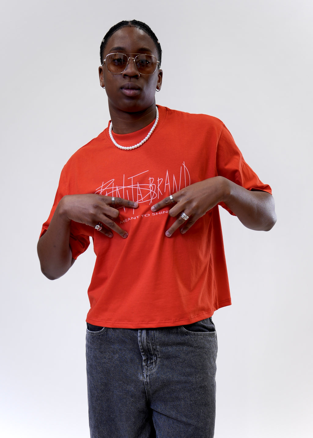 Fiery Red Tee